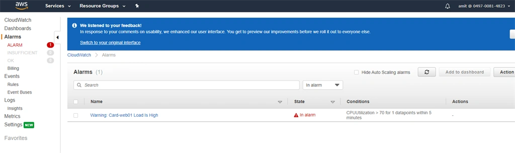 Spike Load on EC2 instance