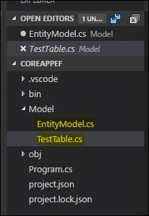 Model folder