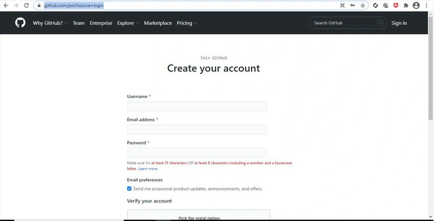 GitHub account