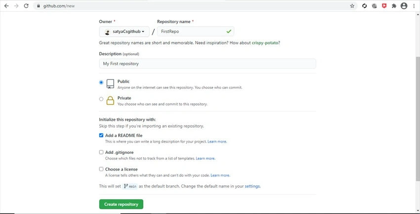 New repository