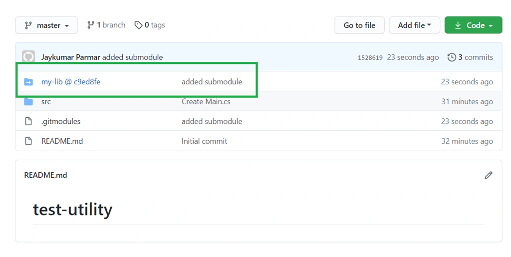 Git Submodule