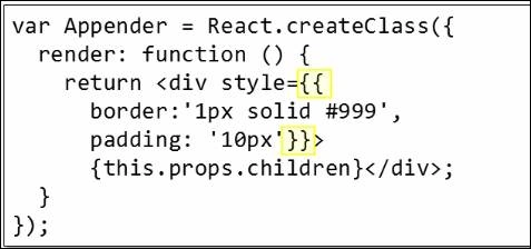 React
