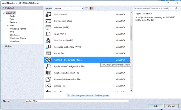 Entity Framework