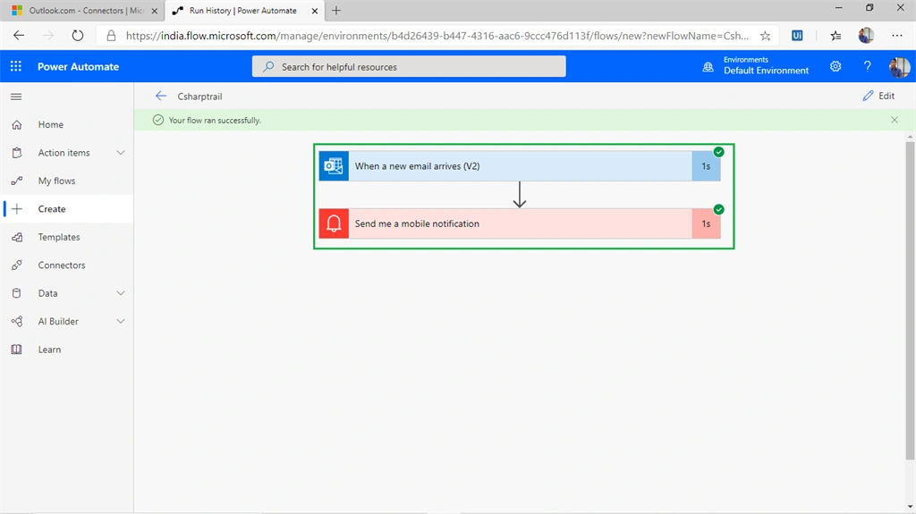 Introduction To Microsoft Flow And Creating A Simple Automated Flow