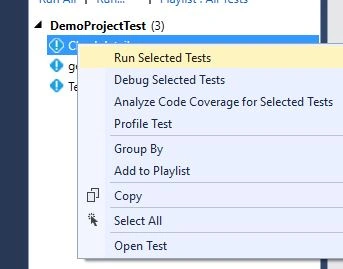 Run a Test