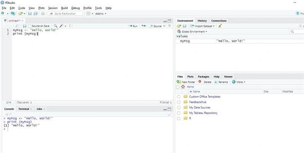 Introduction To R And R Studio