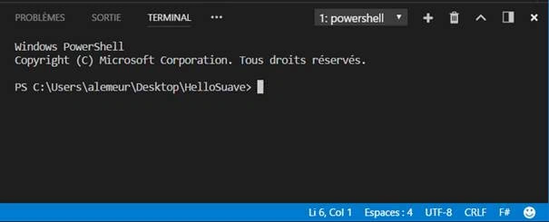 Suave with F#