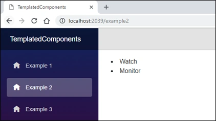 Templated components in Blazor