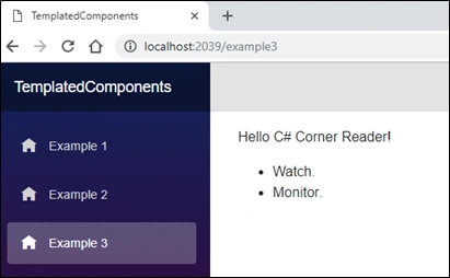 Templated components in Blazor