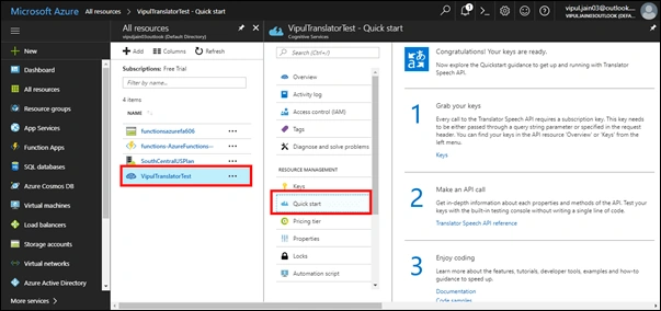 Microsoft Cognitive Services