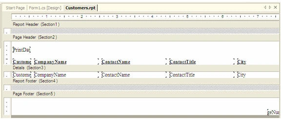 crystal report example