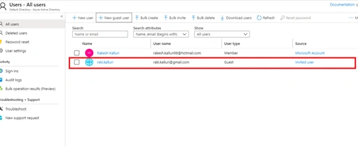 azure-user-added