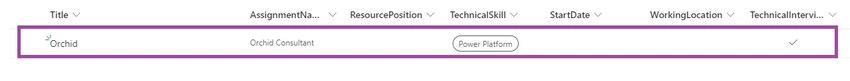 Specific field/Column value of DevOps