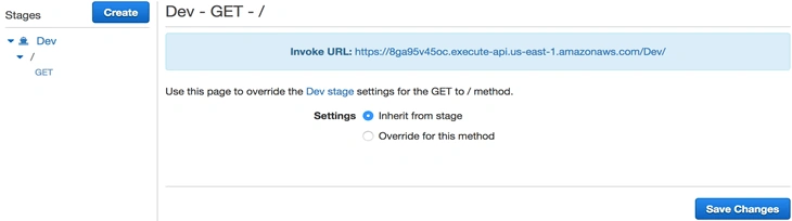 AWS API Gateway