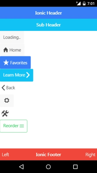 Button with Icons