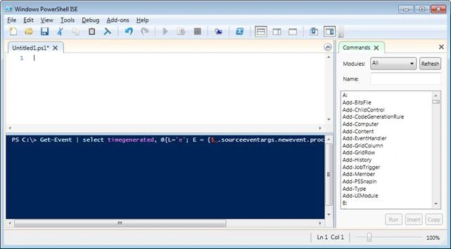 Command Pane