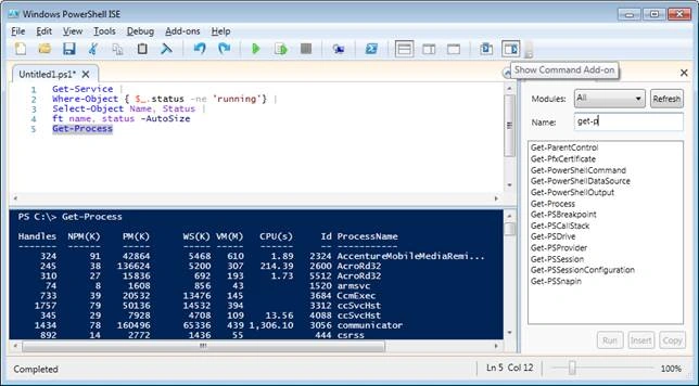 Show Command Add-on