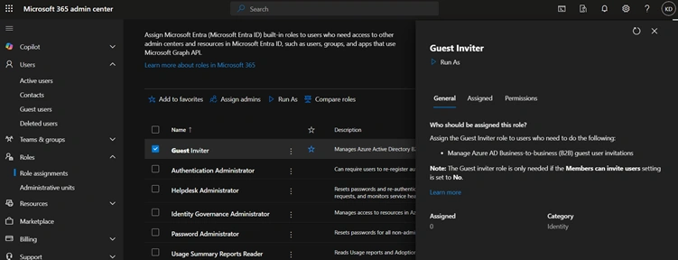 Microsoft 365 admin center
