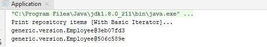 Iterator Pattern In Java