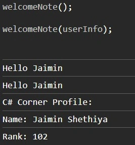 Output