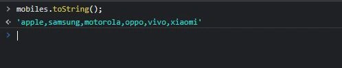 Array to String