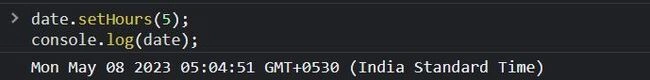 setHours();