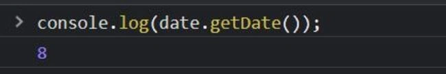 getDate()