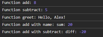 Output