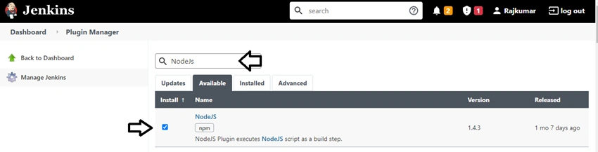 Jenkins - Artillery Tool Integration using NodeJs