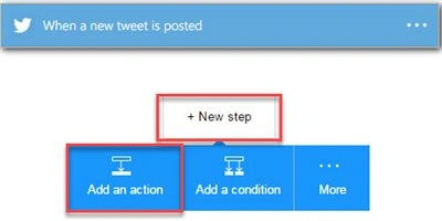 New step