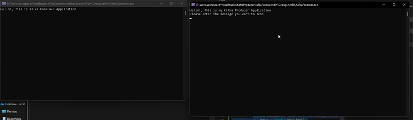 Kafka with Dotnet Core