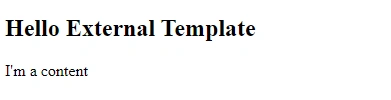 Kendo UI jQuery Templates