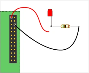 led