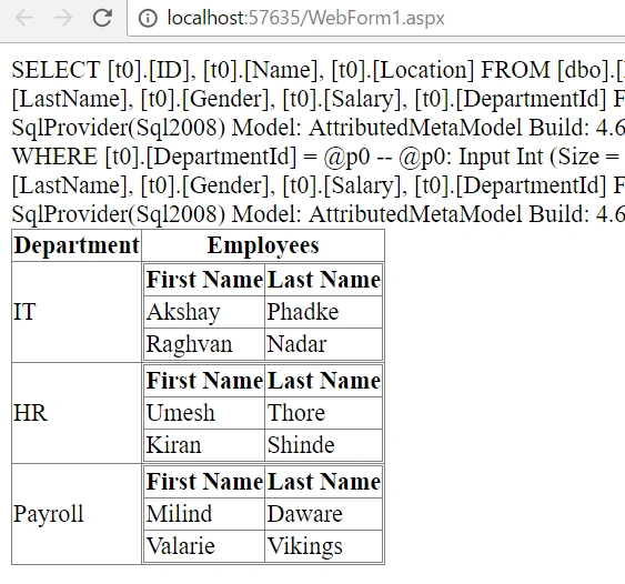 Lazy Loading in LINQ to SQL