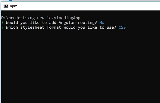 Lazy Loading Module in Angular 7