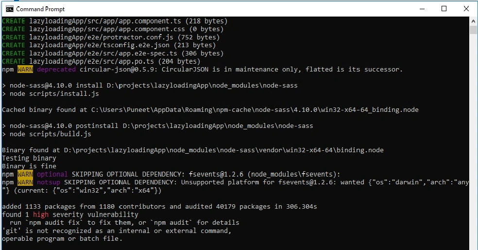 Lazy Loading Module in Angular 7