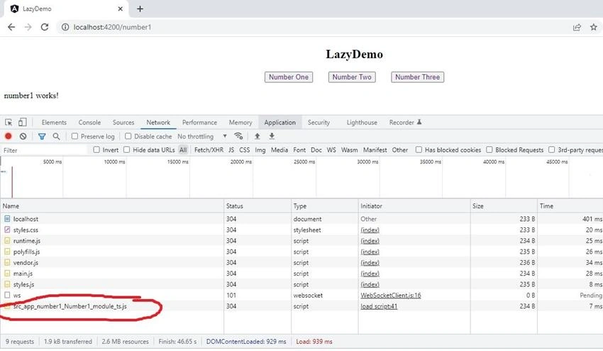 Lazy loading in Angular with example