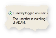 Admin account