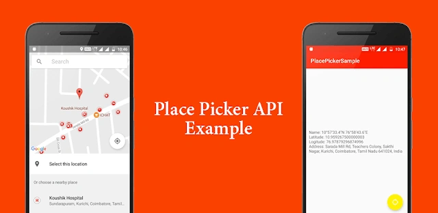 Place Picker API