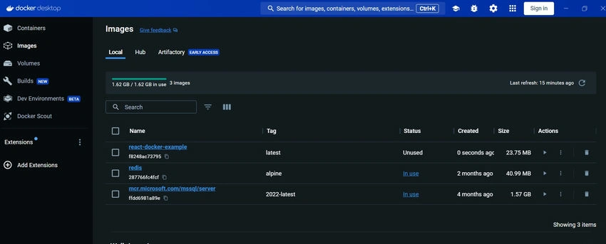 Docker desktop