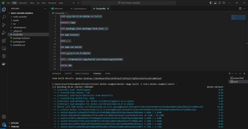 Docker image