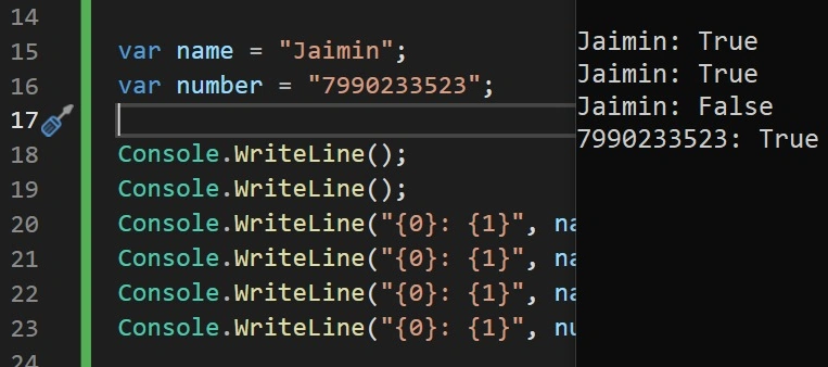 Number validation