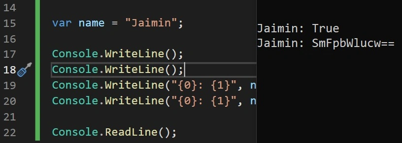 Extension method