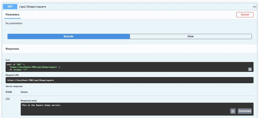 Execute endpoints