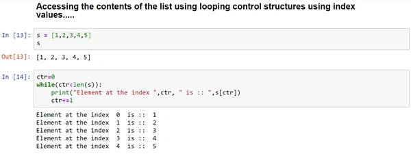 List Container Object In Python