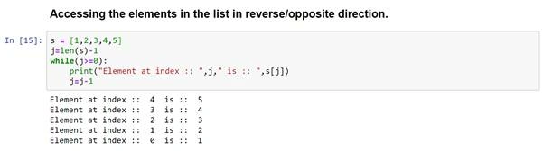 List Container Object In Python