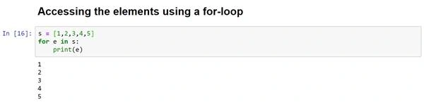 List Container Object In Python