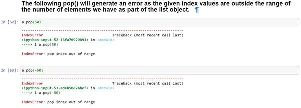 List Container Object In Python