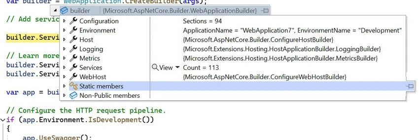 Builder object