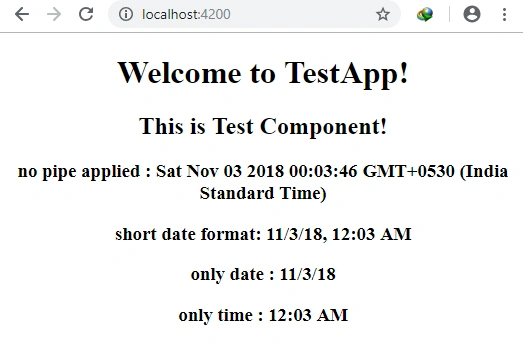Pipes In Angular